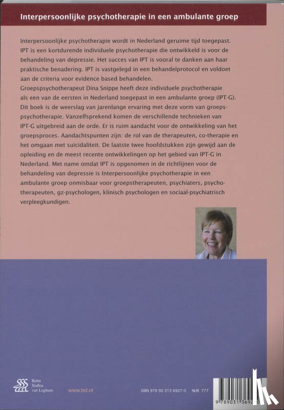 Snippe, D. - Interpersoonlijke psychotherapie in een ambulante groep