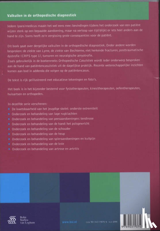 Nugteren, K. van, Winkel, D. - Valkuilen in orthopedische diagnostiek