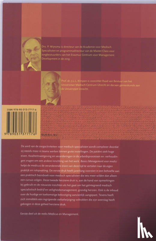 Wijnsma, P., Kimpen, J.J.L. - Basics management voor medici