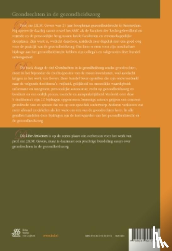  - Grondrechten in de gezondheidszorg