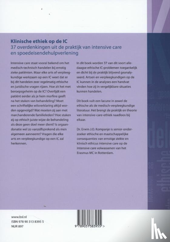  - Klinische ethiek op de IC