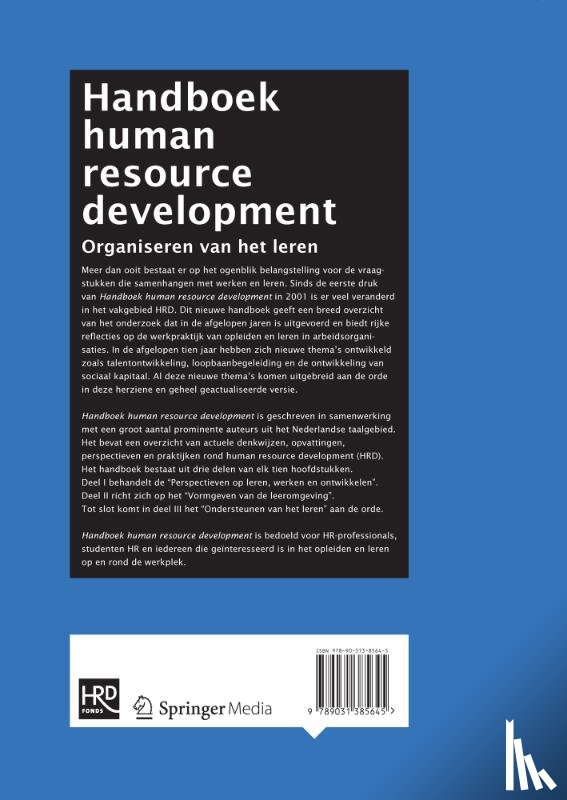 Kessels, Joseph, Poell, Rob - Human Resources Development