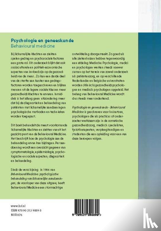  - Psychologie en geneeskunde