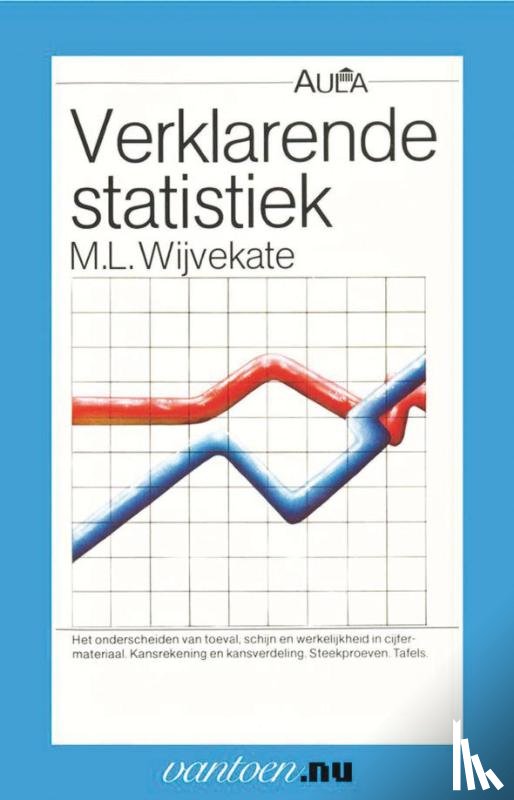 Wijvekate, M.L. - Verklarende statistiek