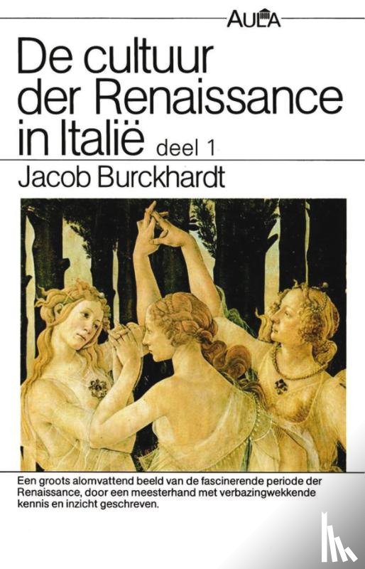 Burckhardt, Jacob - Cultuur der Renaissance in Italië
