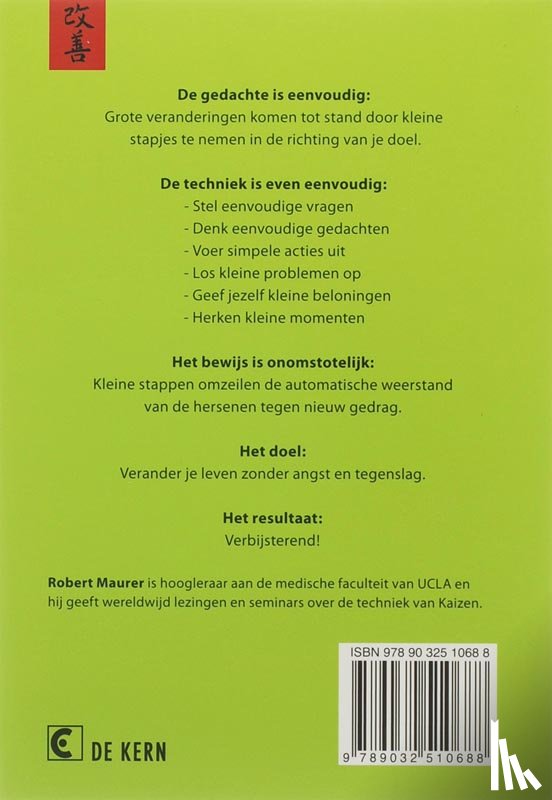Maurer, Robert - De kunst van Kaizen