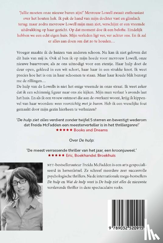 McFadden, Freida - De hulp ziet alles
