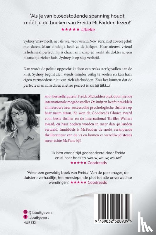 McFadden, Freida - De vriend