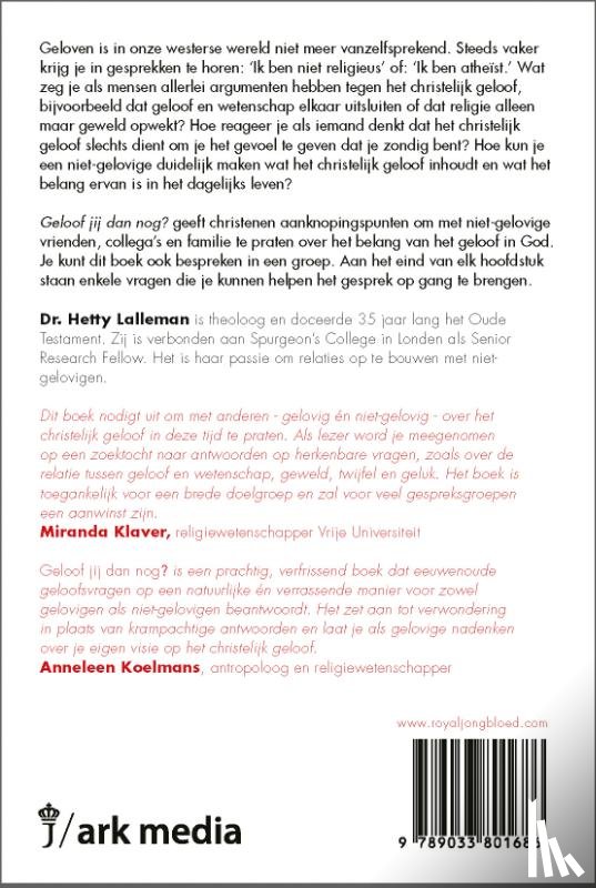 Lalleman, Hetty - Geloof jij dan nog?