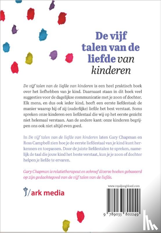 Chapman, Gary, Campbell, Ross - De vijf talen van de liefde van kinderen