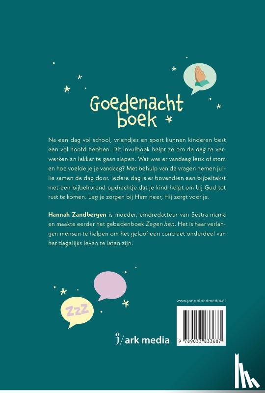 Zandbergen, Hannah - Goedenachtboek