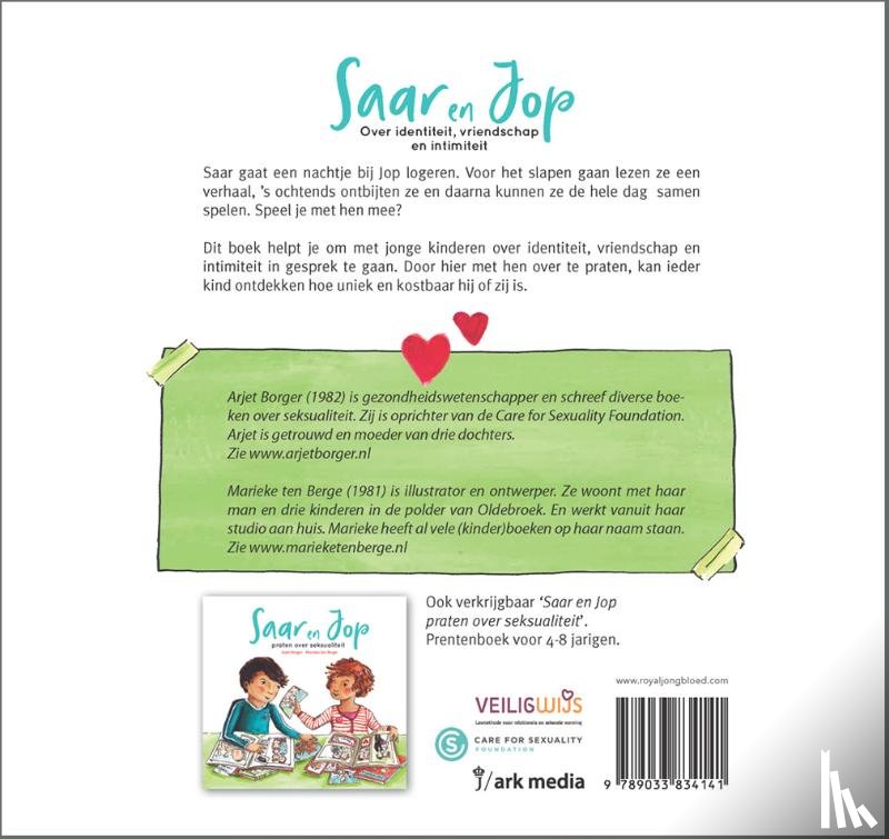 Borger, Arjet - Saar en Jop over identiteit, vriendschap en intimiteit