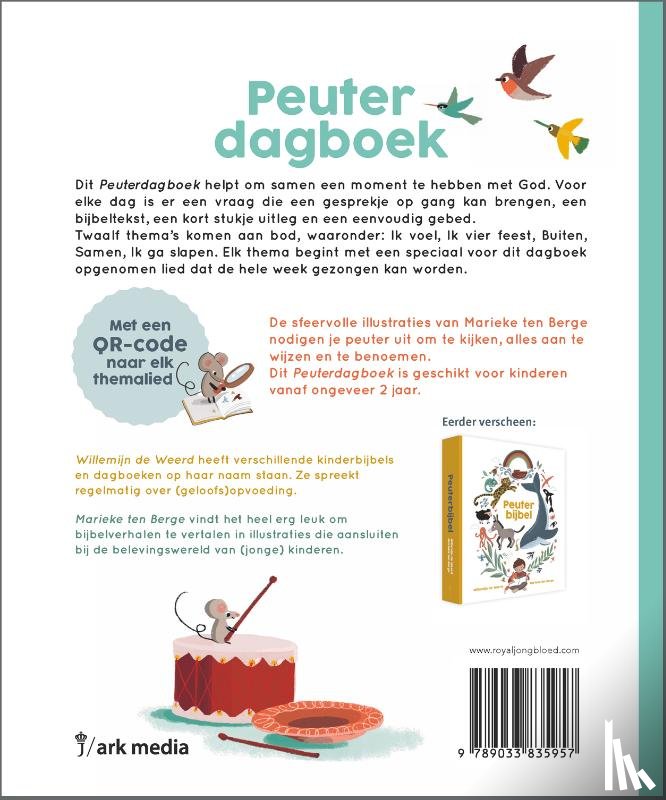 Weerd, Willemijn de - Peuterdagboek