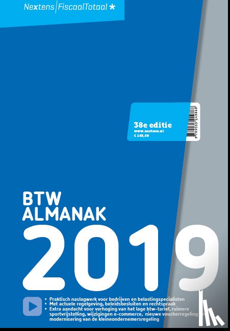 Blijswijk (hoofdredactie), Jacques van - Nextens BTW Almanak 2019