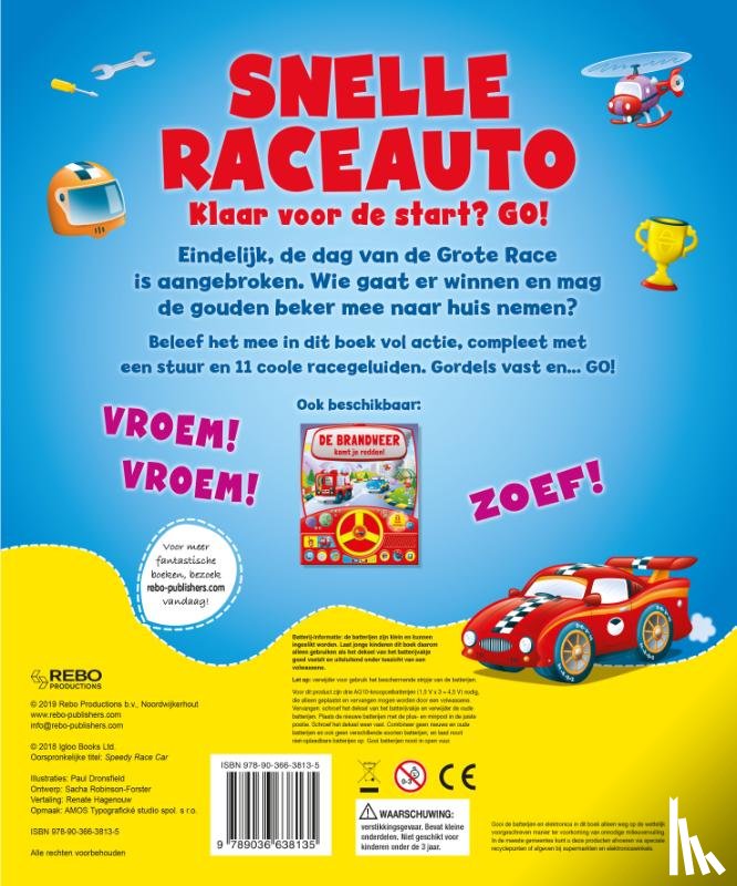  - Snelle Raceauto - Geluidboek