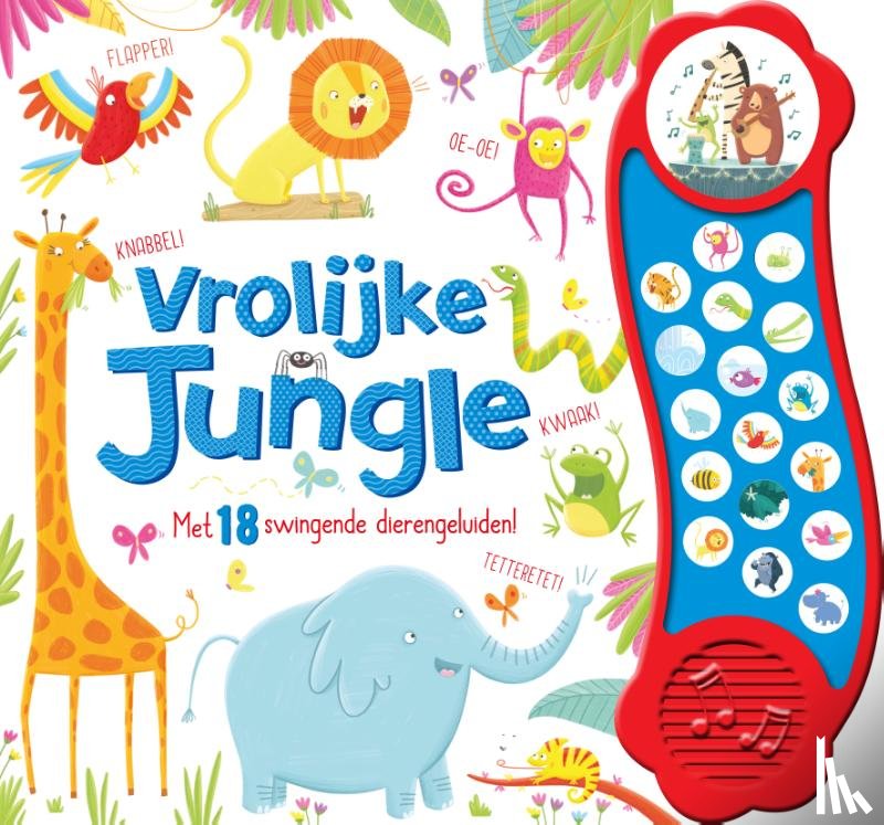  - Vrolijke Jungle - geluidboek