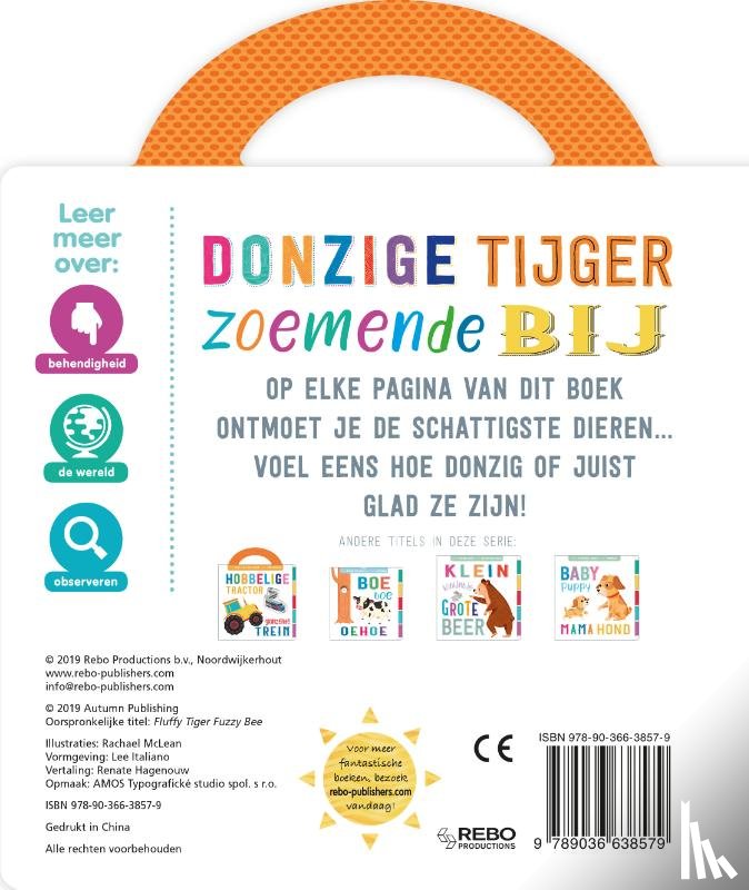 - Donzige tijger, zoemende bij