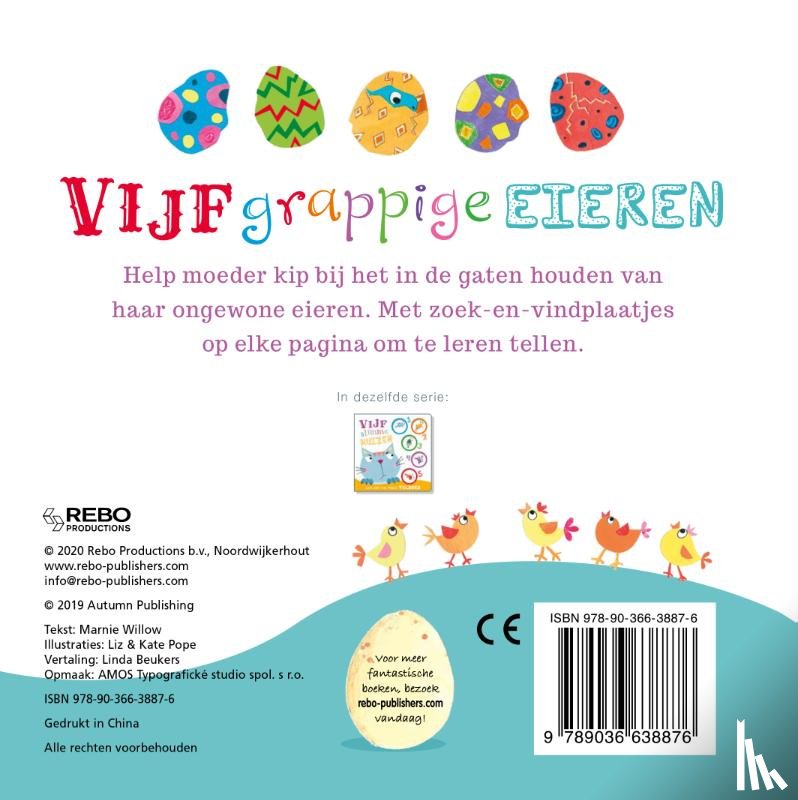 Willow, Marnie - Vijf grappige eieren - telboek