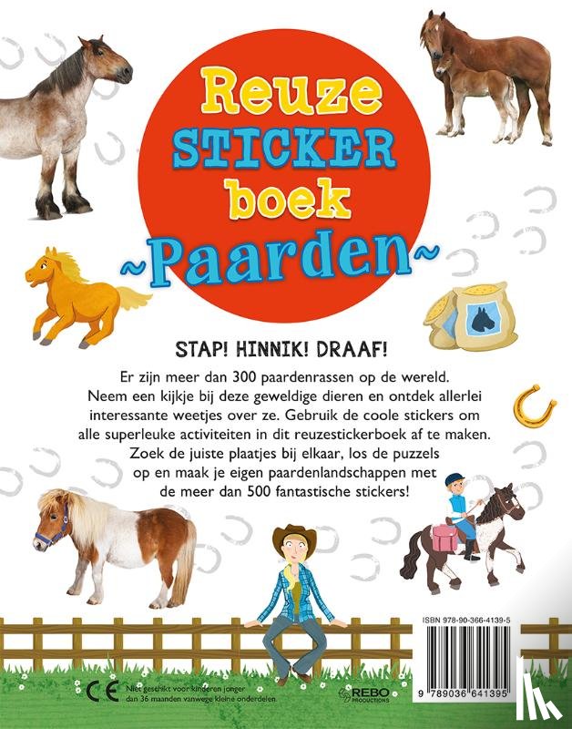 Sipi, Claire - Reuzestickerboek Paarden
