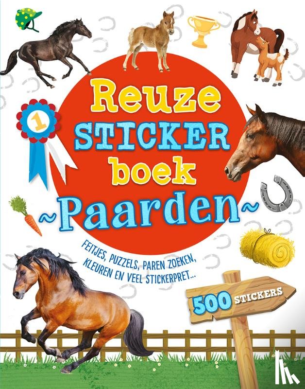 Sipi, Claire - Reuzestickerboek Paarden