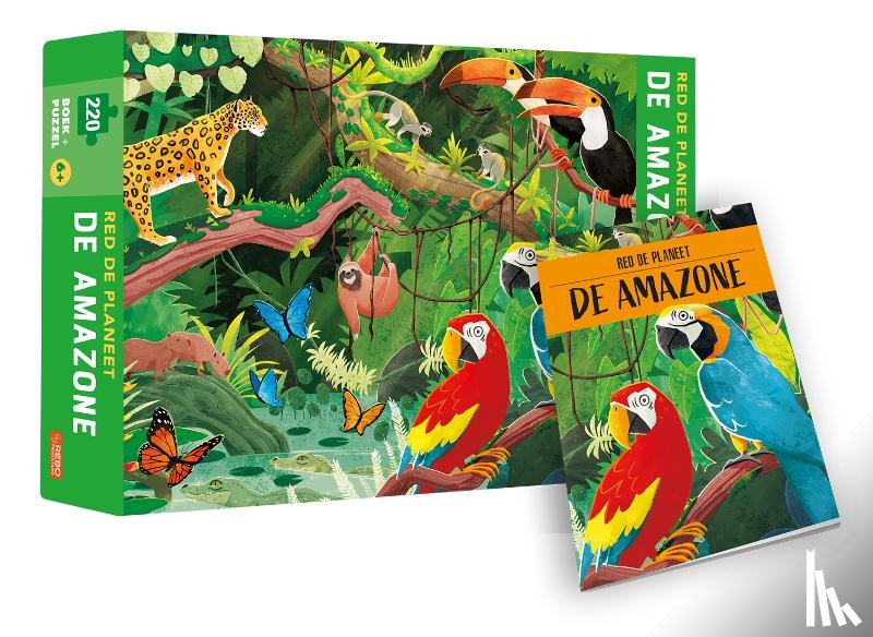 Bonaguro, Valentina - De Amazone - Red de planeet - puzzel en boek
