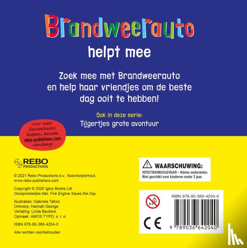  - Brandweerauto helpt mee -