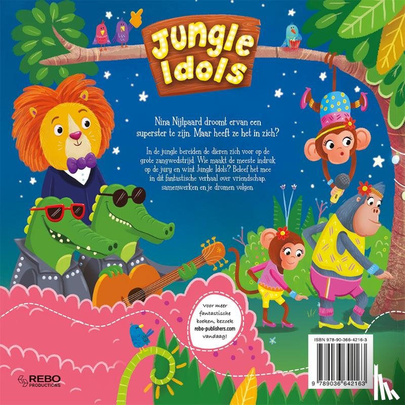 Williams, Sienna, Beukers, Linda - Jungle Idols - prentenboek padded