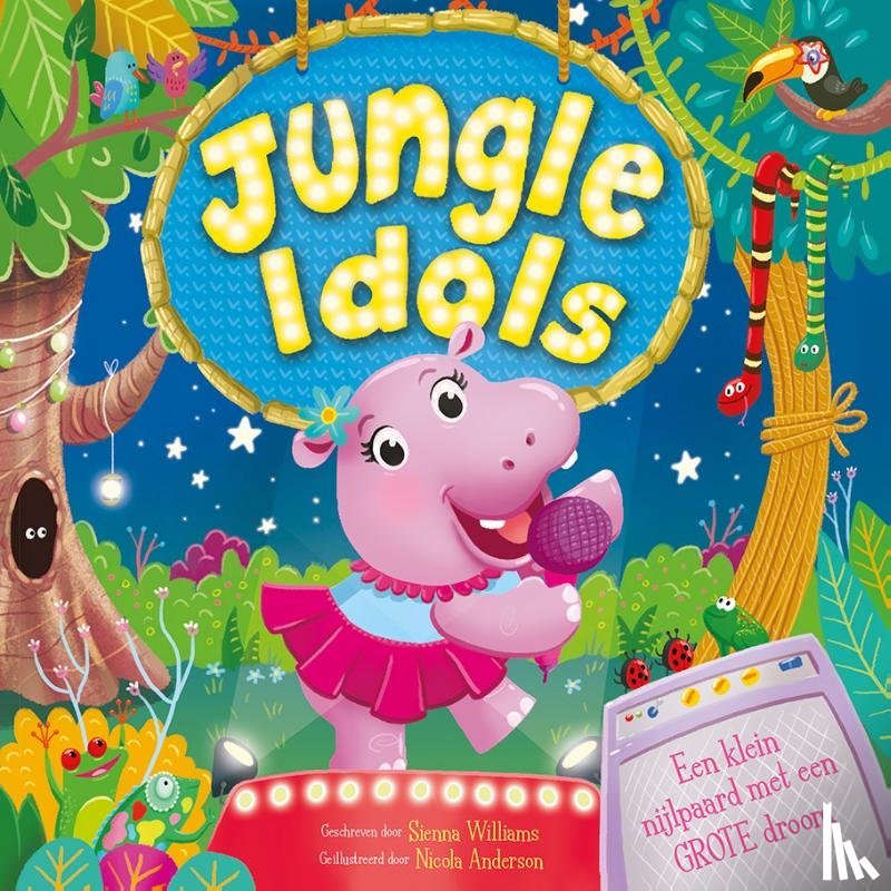 Williams, Sienna, Beukers, Linda - Jungle Idols - prentenboek padded