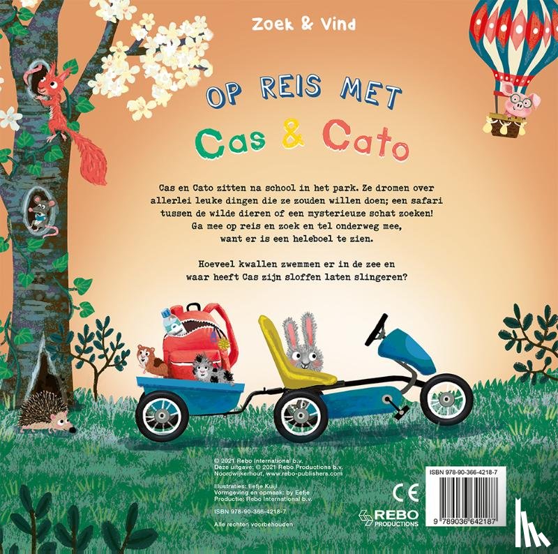 Rebo International b.v. - Op reis met Cas & Cato - zoekboek