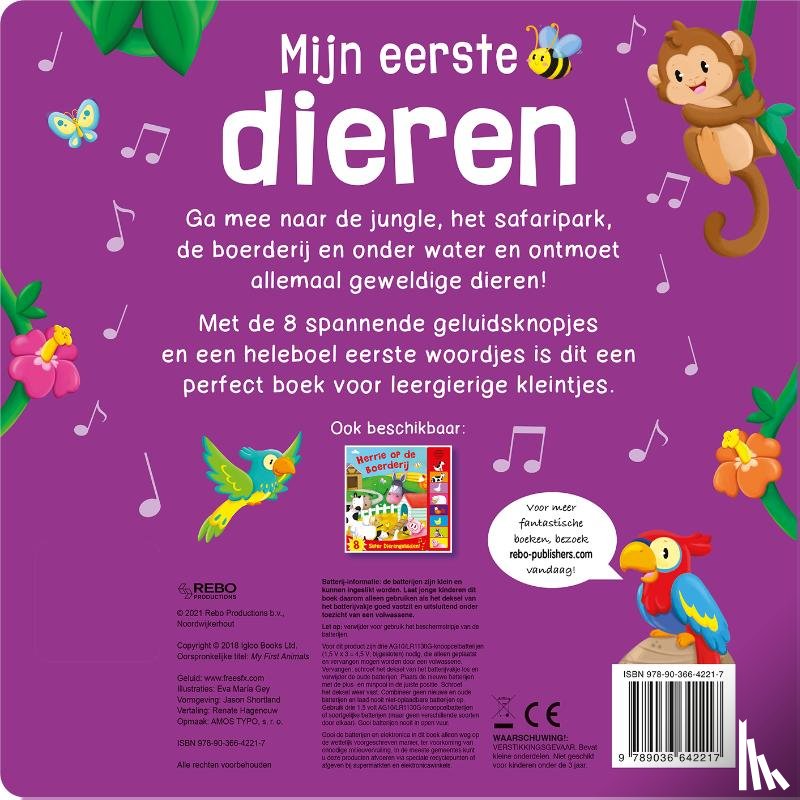  - Geluidenboek Mijn eerste dieren
