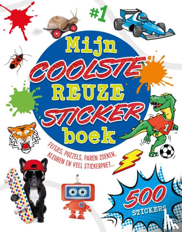 Sipi, Claire - Mijn coolste reuzestickerboek - Reuzestickerboeken