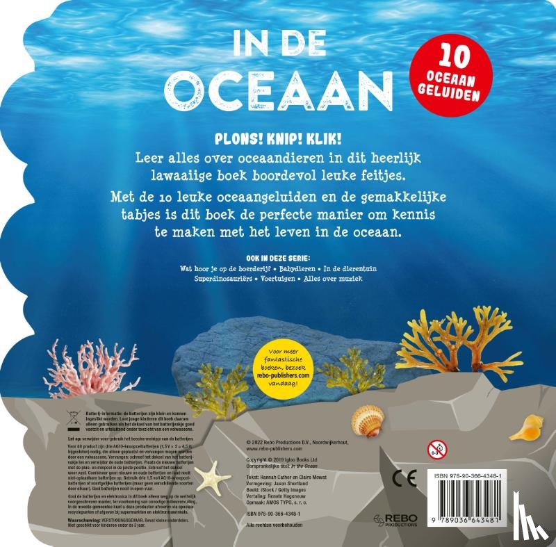 Cather, Hannah, Mowat, Claire - Geluidenboek - In de oceaan