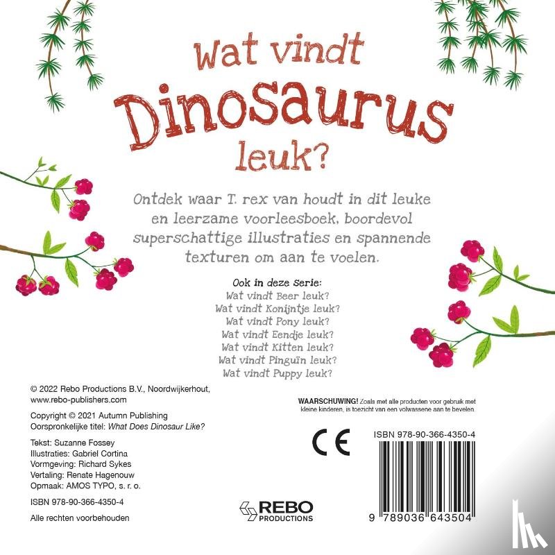 Fossey, Suzanne - Wat vindt dinosaurus leuk?