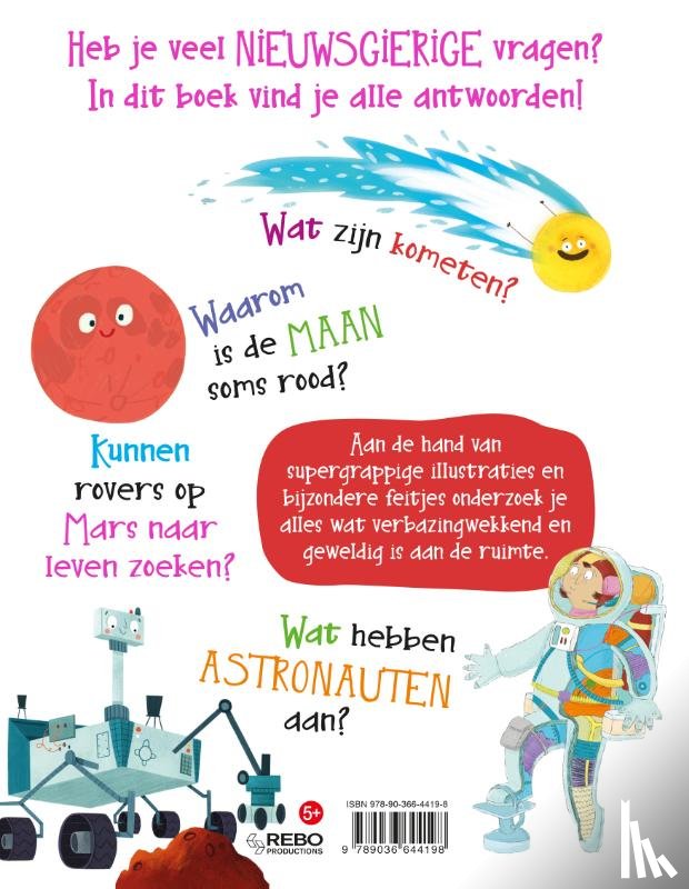 Becklake, Sue, Graham, Ian, Rooney, Anne - De ruimte nieuwsgierige vragen en antwoorden