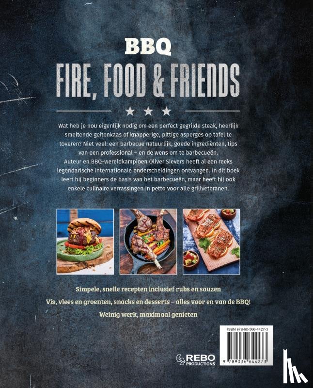 Sievers, Oliver - BBQ - Fire, Food & Friends