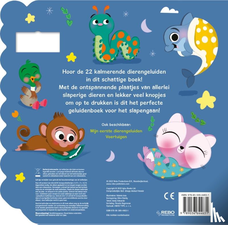 Edwards, Daisy - Bedtijd dierenvriendjes - geluidenboek