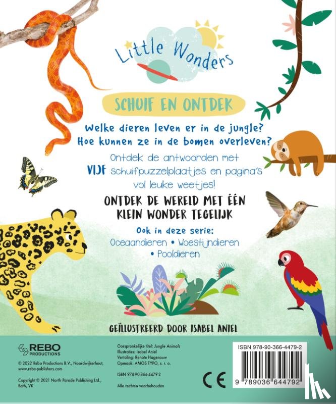  - Jungledieren - Schuif en ontdek