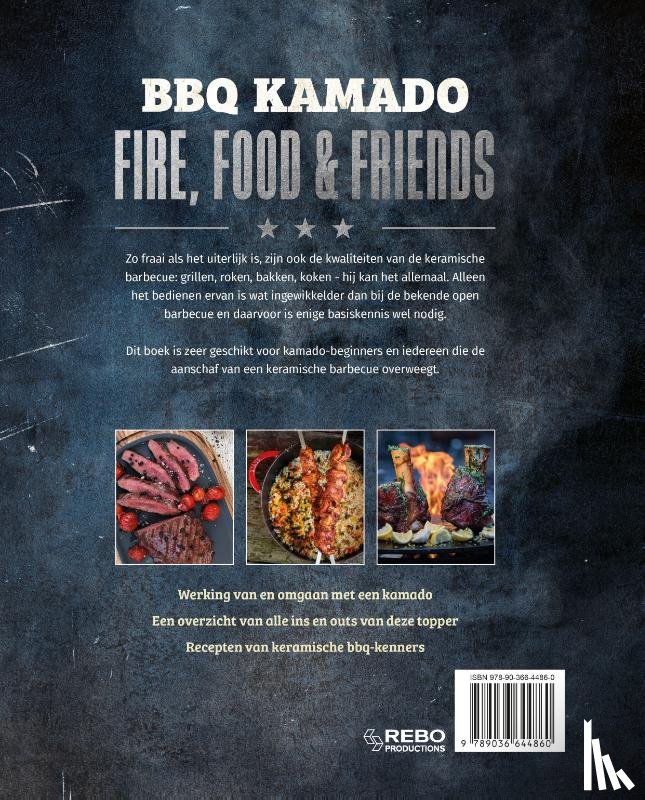 Beck, Fabian, Messina, Giuseppe, Reinkemeyer, Rob, Stohl, Stephan - BBQ Kamado - Fire, Food & Friends