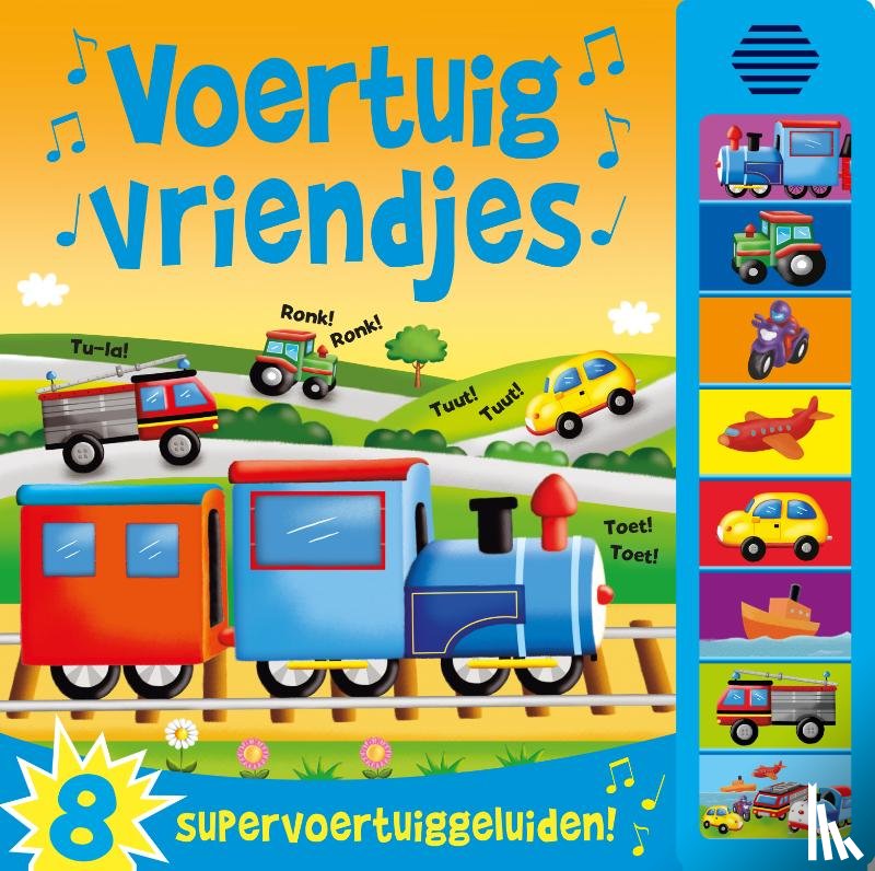  - Voertuigvriendjes - Geluidenboek
