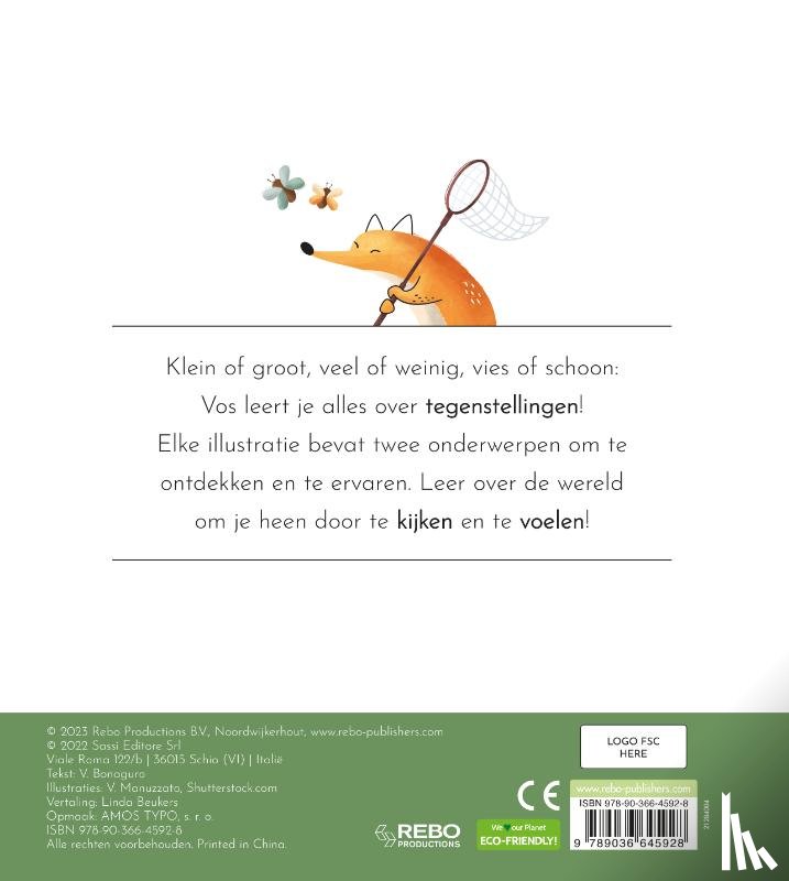 Bonaguro, V. - Tegenstellingen - Mijn eerste voelboek