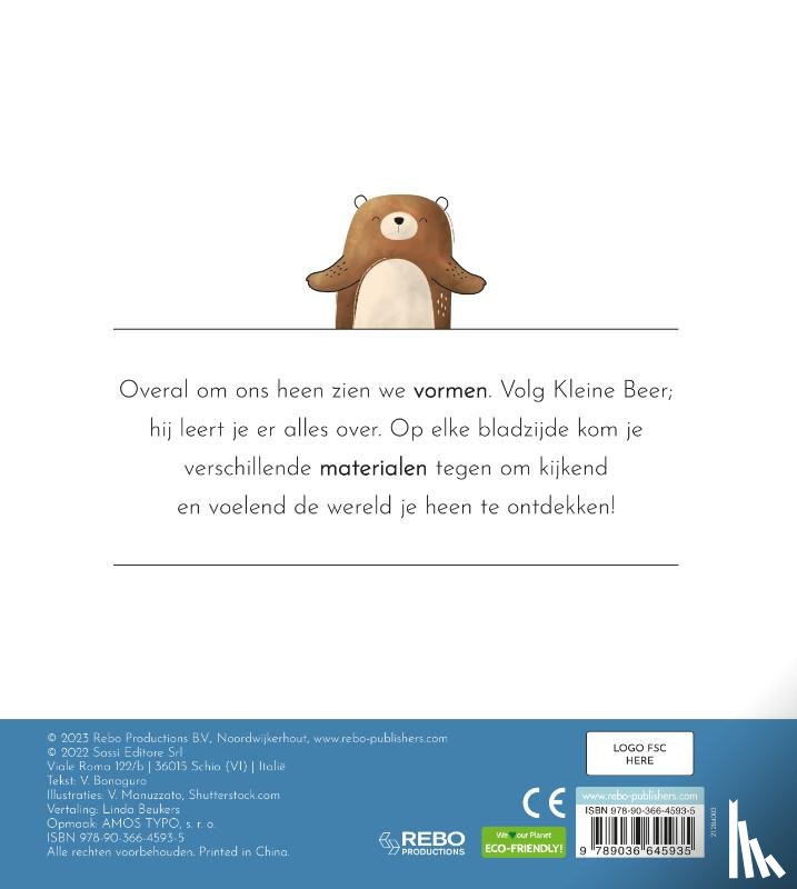 Bonaguro, V. - Vormen - Mijn eerste voelboek