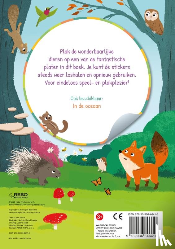 Mowat, Claire - Superstickers In de natuur