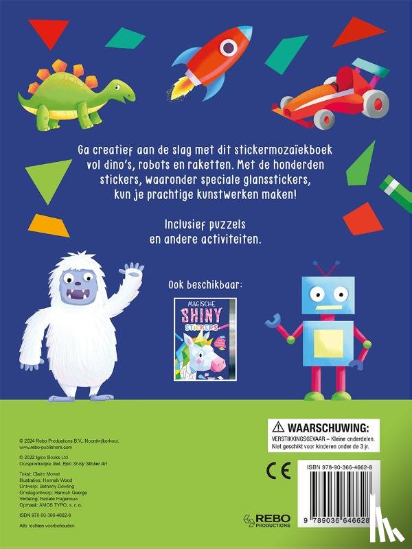 Mowat, Claire - Coole shiny stickers