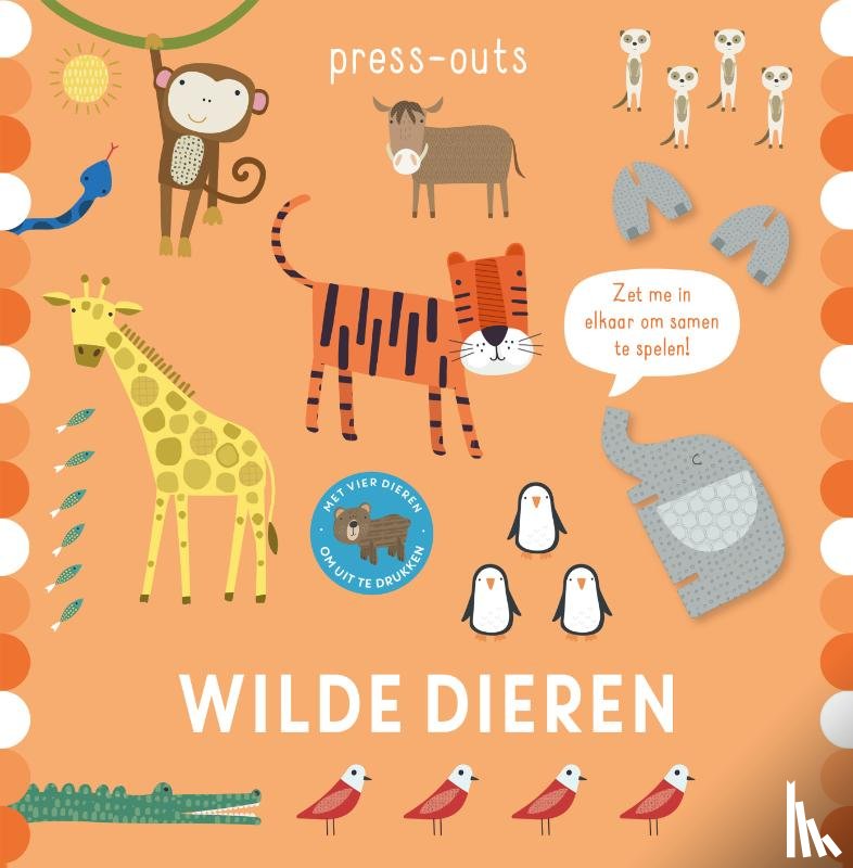  - Press-outs - Wilde dieren