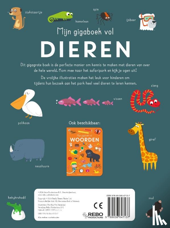  - Mijn gigaboek vol dieren