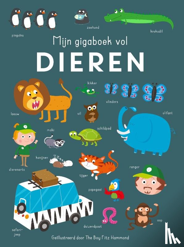  - Mijn gigaboek vol dieren