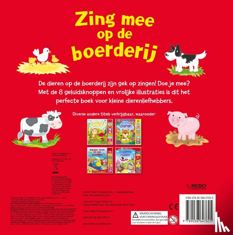 Productions B.V., Rebo - Zing mee op de boerderij