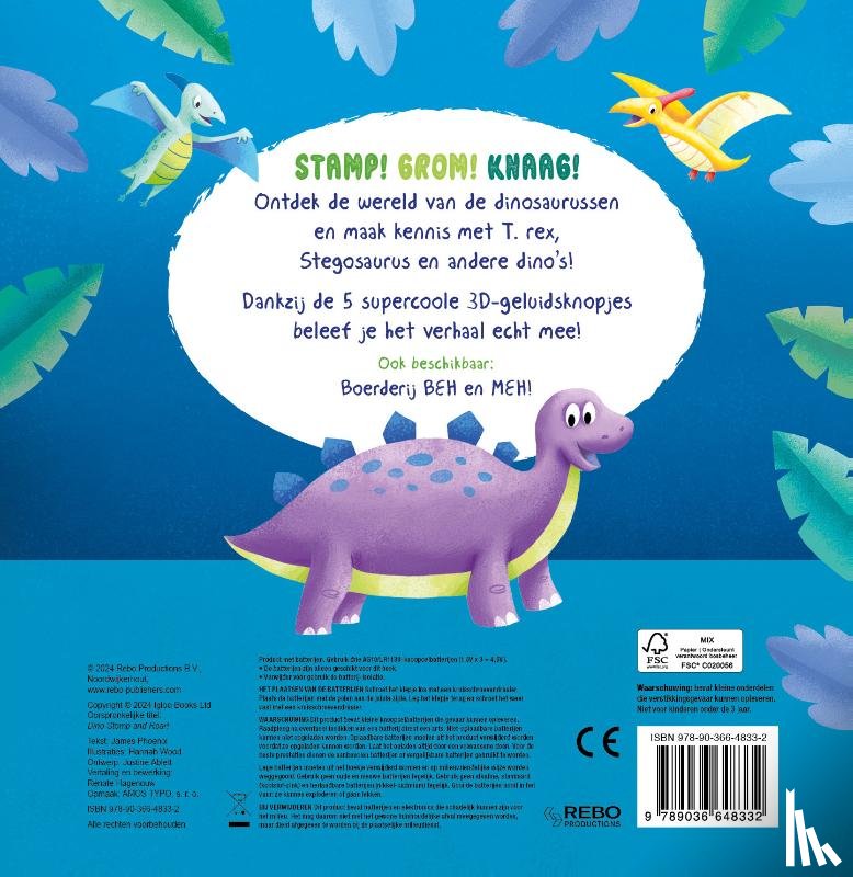 Phoenix, James - Dino STAMP en GROM!