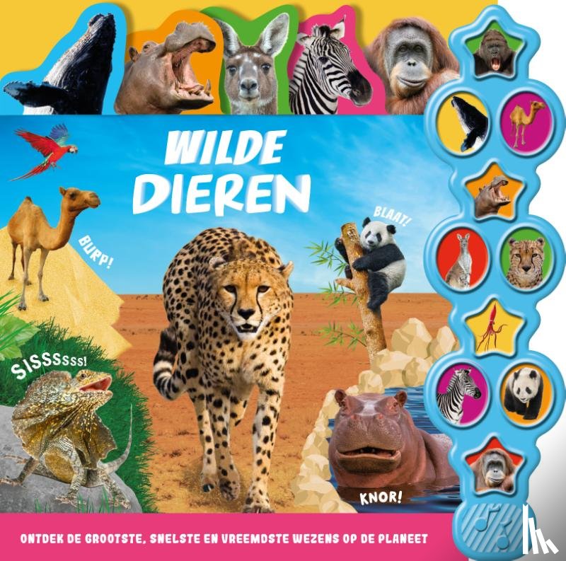 Mowat, Claire - Wilde dieren - 10-geluidenboek