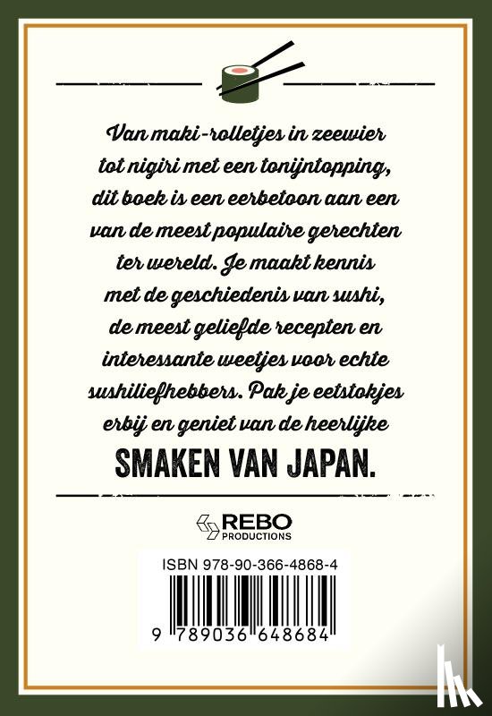 Walker, Anna Lou - Het kleine zakboek sushi